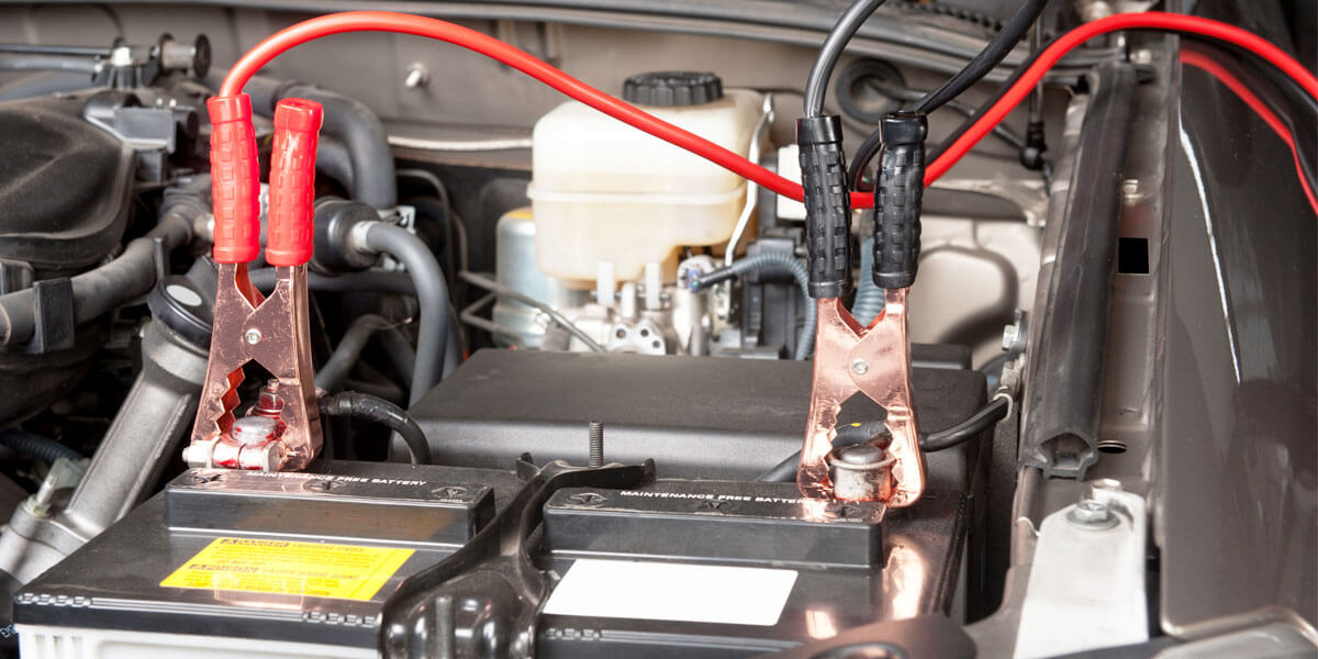 can you use a jump starter while plugged in?